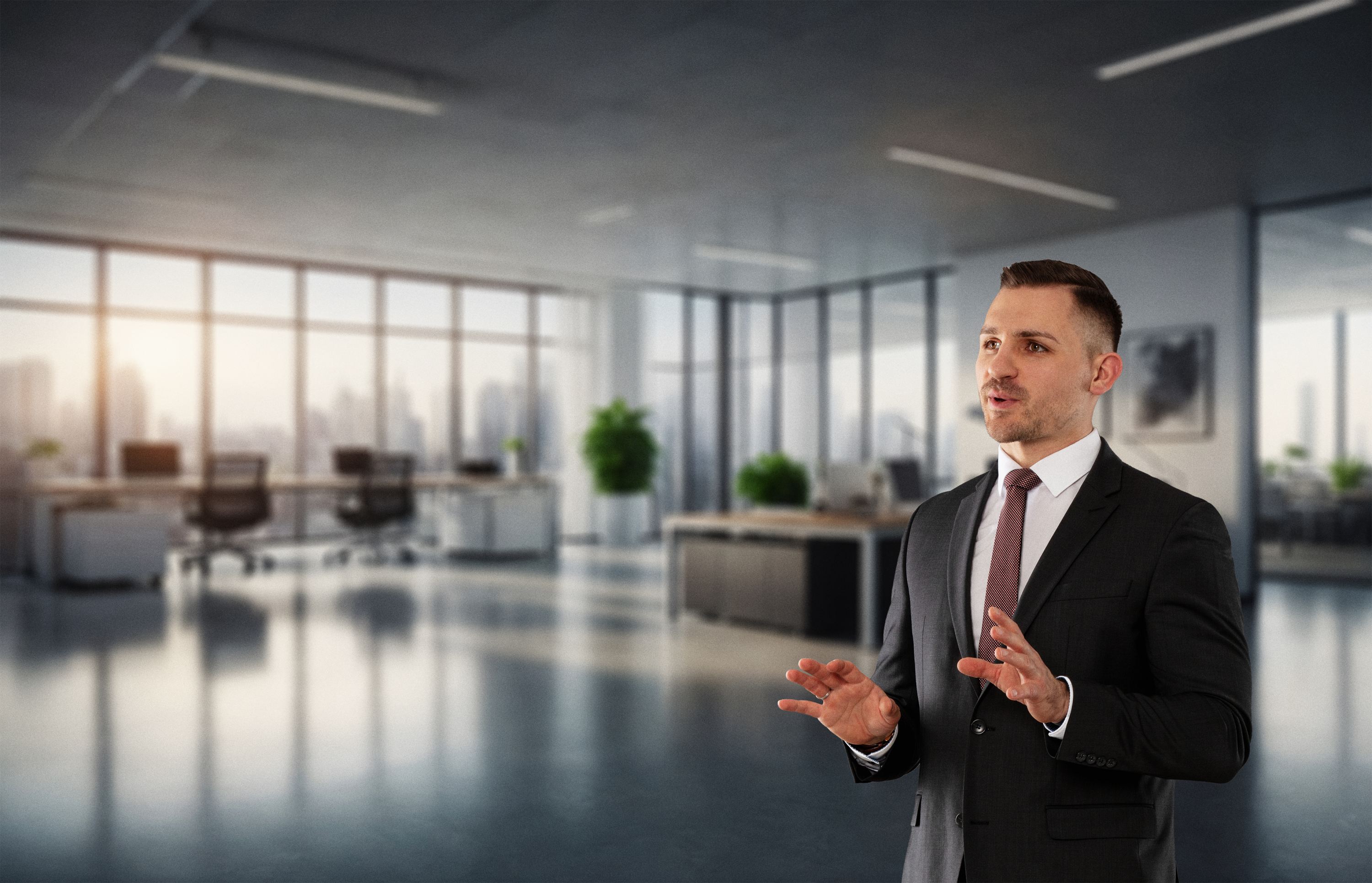 Ambior Licht links Gabriel Banner